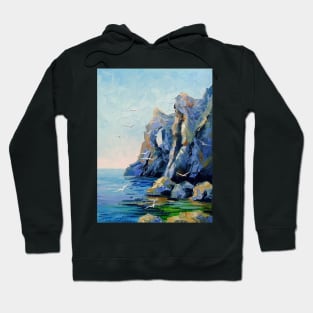 Rocks by the sea Hoodie